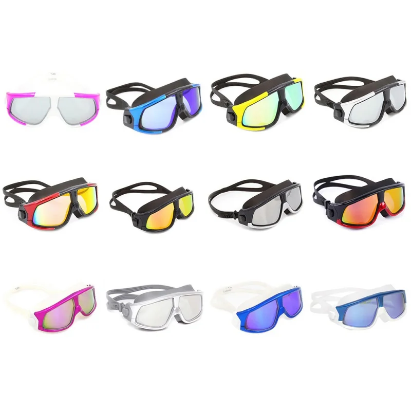 Large-frame Swimming Goggles Waterproof And Anti-fog Electroplating Soft Silicone Adult Men And Women Swimming Training Glasses
Large-frame Swimming Goggles Waterproof And Anti-fog Electroplating Soft Silicone Adult Men And Women Swimming Training Glasses