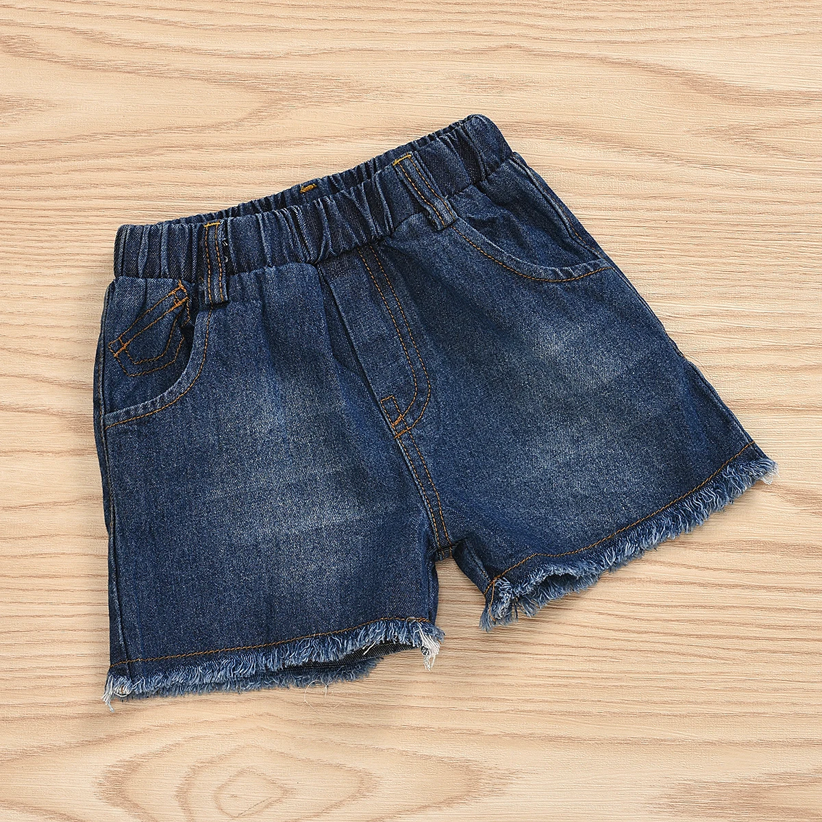 Kids Baby Girls Fashion 2pc Outfit Set Short Sleeve Solid Color Tops+Denim Shorts Set 1-4Years
Kids Baby Girls Fashion 2pc Outfit Set Short Sleeve Solid Color Tops+Denim Shorts Set 1-4Years