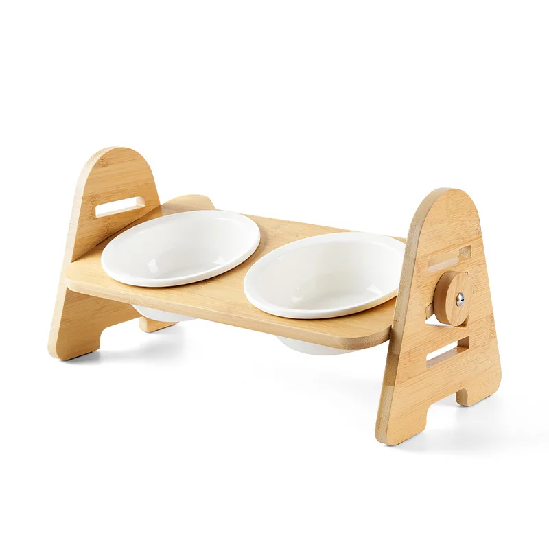 Pet Bowl For Cats and Small Dogs Puppy Cat Dog Food Water Bowl Wooden Stand Feeder Raised Ceramic Dish Pet Products Supplies
Pet Bowl For Cats and Small Dogs Puppy Cat Dog Food Water Bowl Wooden Stand Feeder Raised Ceramic Dish Pet Products Supplies