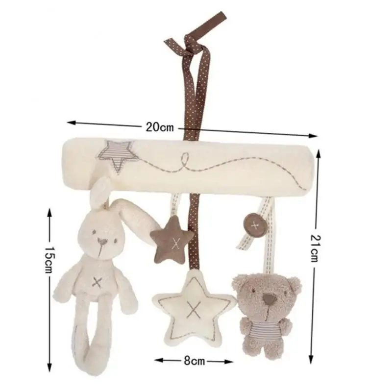 Soft Infant Crib Bed Stroller Toy Cute Rabbit Baby Music Hanging Bed Car Seat HandBell Multi Functional Plush Toy For Newborn
Soft Infant Crib Bed Stroller Toy Cute Rabbit Baby Music Hanging Bed Car Seat HandBell Multi Functional Plush Toy For Newborn