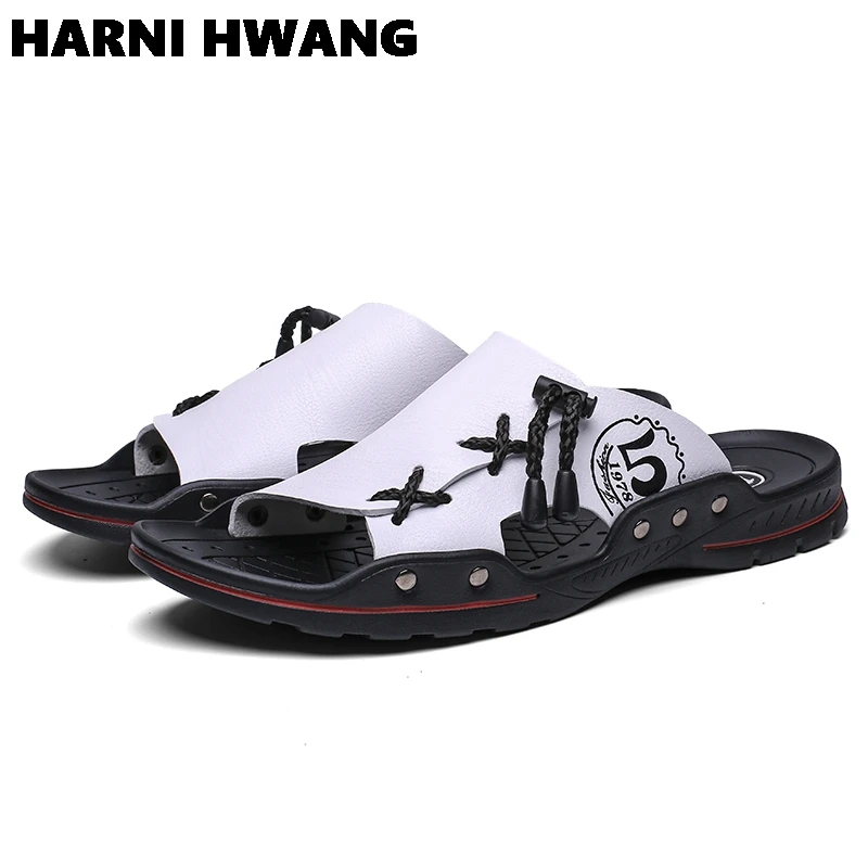 2021 New Men'S Sandals Leather Summer Non-Slip Men'S Shoes Outdoor Breathable Beach Shoes Men'S Slippers Large Size 39-44
2021 New Men'S Sandals Leather Summer Non-Slip Men'S Shoes Outdoor Breathable Beach Shoes Men'S Slippers Large Size 39-44