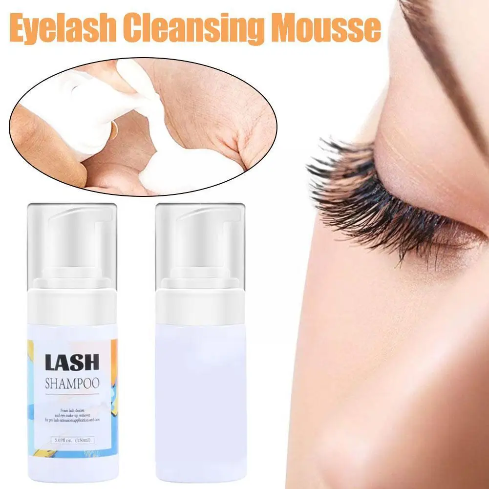 Eyelash Extension Shampoo 150ml Eyelid Foaming Cleanser Wash For Extensions Natural Lashes Makeup Mascara Remover Professio S4e5
Eyelash Extension Shampoo 150ml Eyelid Foaming Cleanser Wash For Extensions Natural Lashes Makeup Mascara Remover Professio S4e5