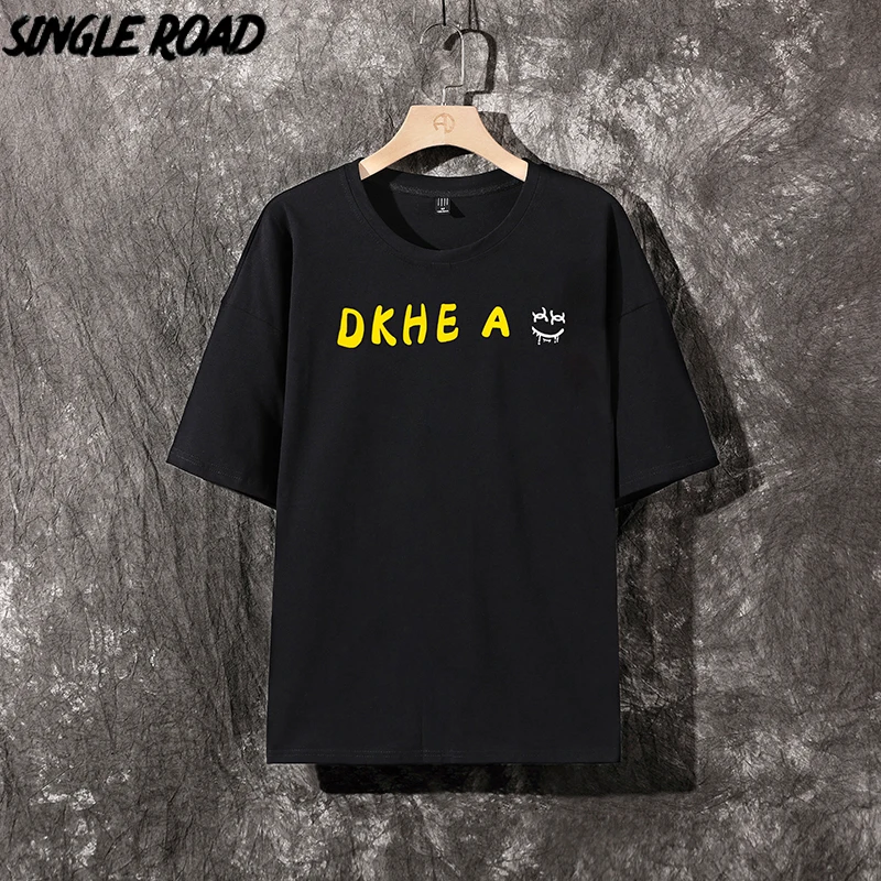 Single Road Men's T-shirt Men 2022 Summer Print T-shirts Japanese Streetwear Harajuku Plus Size Black Oversized T Shirt For Men
Single Road Men's T-shirt Men 2022 Summer Print T-shirts Japanese Streetwear Harajuku Plus Size Black Oversized T Shirt For Men