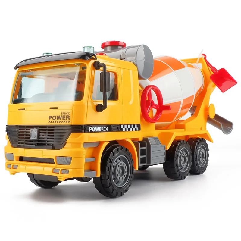 Simulation mixer truck engineering vehicle model children's toy excavator dump truck inertia toy car model
Simulation mixer truck engineering vehicle model children's toy excavator dump truck inertia toy car model