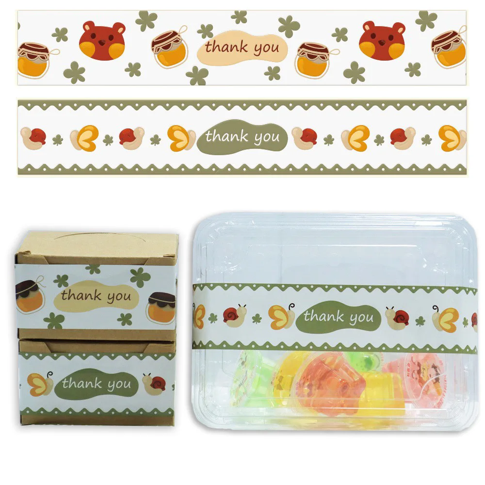 10pcs Cute Long Rectangle Box Cover Stickers Package Packaging Label Stickers for Bakery Salad Handmade Thank You Stickers
10pcs Cute Long Rectangle Box Cover Stickers Package Packaging Label Stickers for Bakery Salad Handmade Thank You Stickers