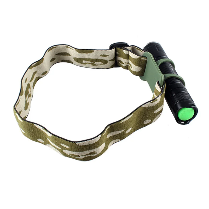 

LED Flashlight Headband Fixed Strap Adjustable Head Belt For Outdoor Torch Headlamp Mount Holder For 22-30mm Flashlights