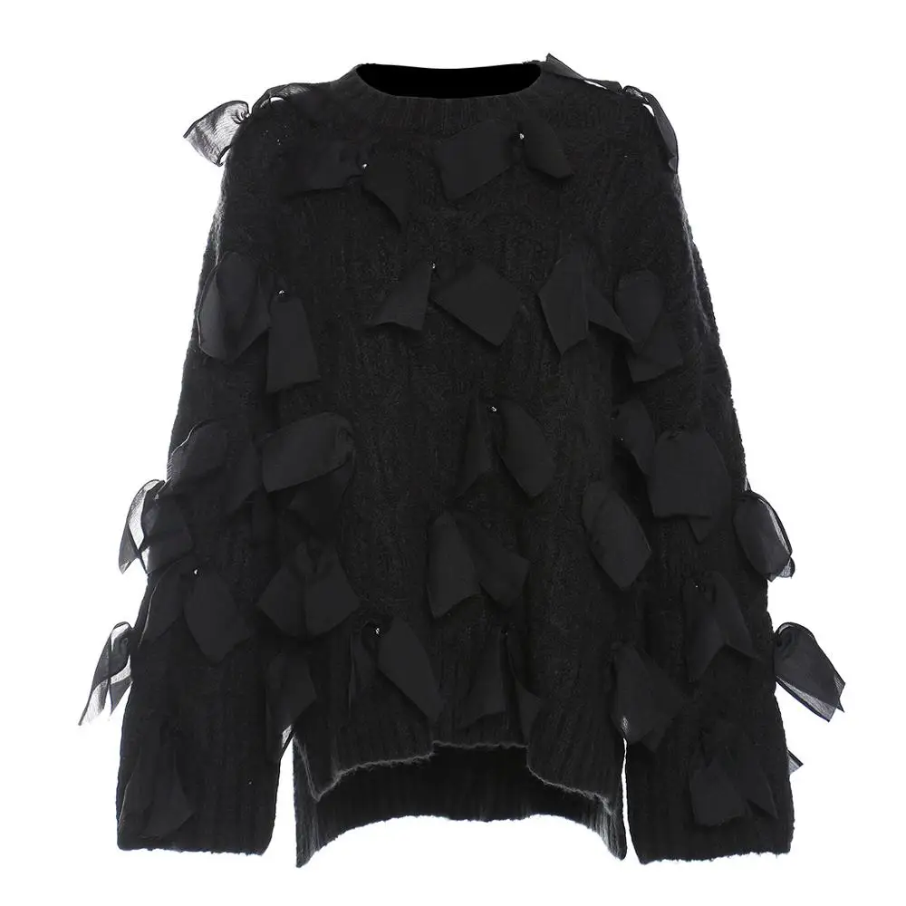 MSXU Warm Casual Sweater Turtleneck Winter Knitted Sweater WomenGentle Wind Bowknot Cashmere Sweater Women Thick All-match Sweat
MSXU Warm Casual Sweater Turtleneck Winter Knitted Sweater WomenGentle Wind Bowknot Cashmere Sweater Women Thick All-match Sweat