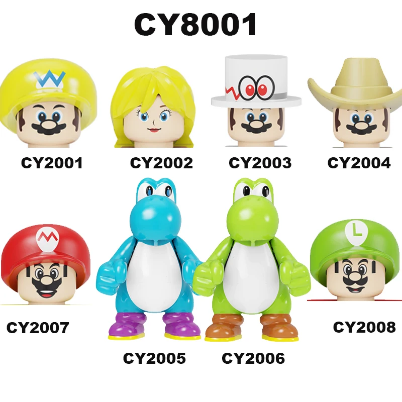 Peach Mushroom Building Blocks MExico Game Action Figures Princess Collection For Children Gift Toys CY8001 KDL805
Peach Mushroom Building Blocks MExico Game Action Figures Princess Collection For Children Gift Toys CY8001 KDL805