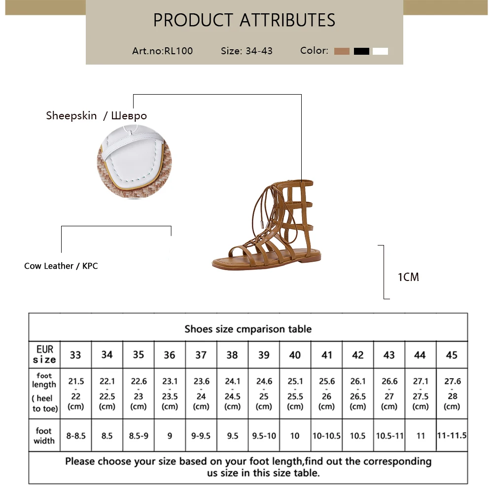 RJN Sheepskin Summer Sandals Women Shoes 2021 Gladiator Flat Concise Narrow Band Hollow Out Square Toe Soft Lace-up New RL100 
RJN Sheepskin Summer Sandals Women Shoes 2021 Gladiator Flat Concise Narrow Band Hollow Out Square Toe Soft Lace-up New RL100