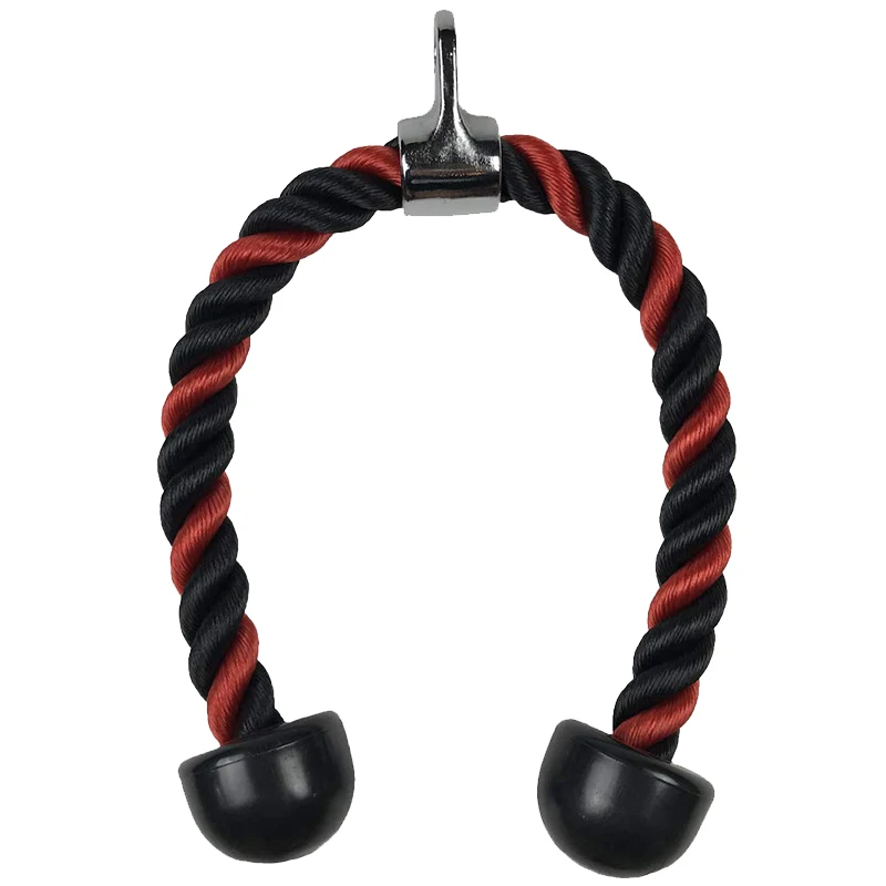 

ABGZ-70cm Triceps Rope Pull Down Cord Heavy Duty Rope for Home Gym Bodybuilding Exercise Gym Workout Fitness