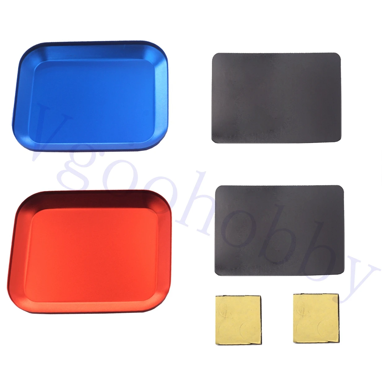2Pcs Aluminium Screw Tray with Magnetic Pad Screws Disk Pallet for RC Model Car Helicopters Airplanes Repair Tool
2Pcs Aluminium Screw Tray with Magnetic Pad Screws Disk Pallet for RC Model Car Helicopters Airplanes Repair Tool