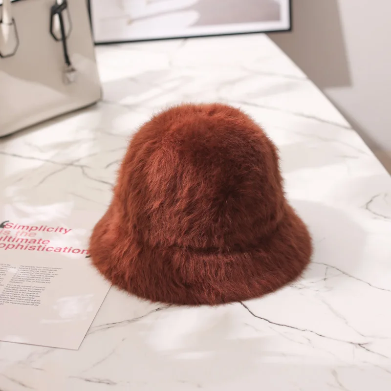 The Latest Solid Color Plush Knitted Wide-brimmed Ladies Basin Hat Outdoor Sun Protection Warm and Velvet Thick Winter Hat
The Latest Solid Color Plush Knitted Wide-brimmed Ladies Basin Hat Outdoor Sun Protection Warm and Velvet Thick Winter Hat
