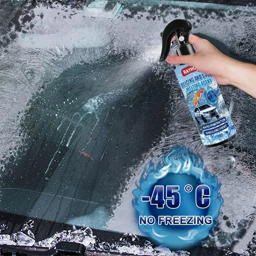 120ml Car Window Ice Remover Spray Winter Melting Agent Clean Accessories Car Remove Glass Care Deicing Windshield N9w4
120ml Car Window Ice Remover Spray Winter Melting Agent Clean Accessories Car Remove Glass Care Deicing Windshield N9w4