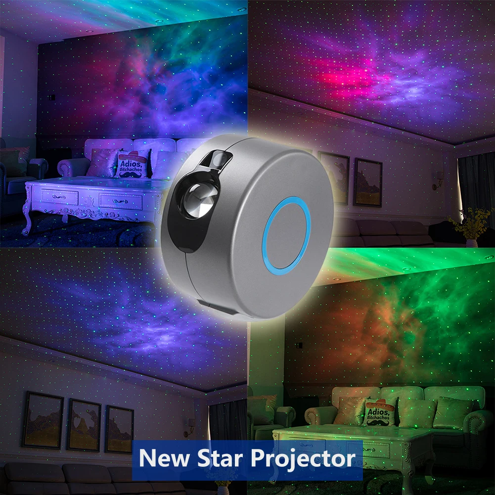 Star Night Light Starry Sky Laser Projection Remote Lamp Decor 360 Degree Rotation Projection Lamp Ambient Bedroom Night
Star Night Light Starry Sky Laser Projection Remote Lamp Decor 360 Degree Rotation Projection Lamp Ambient Bedroom Night