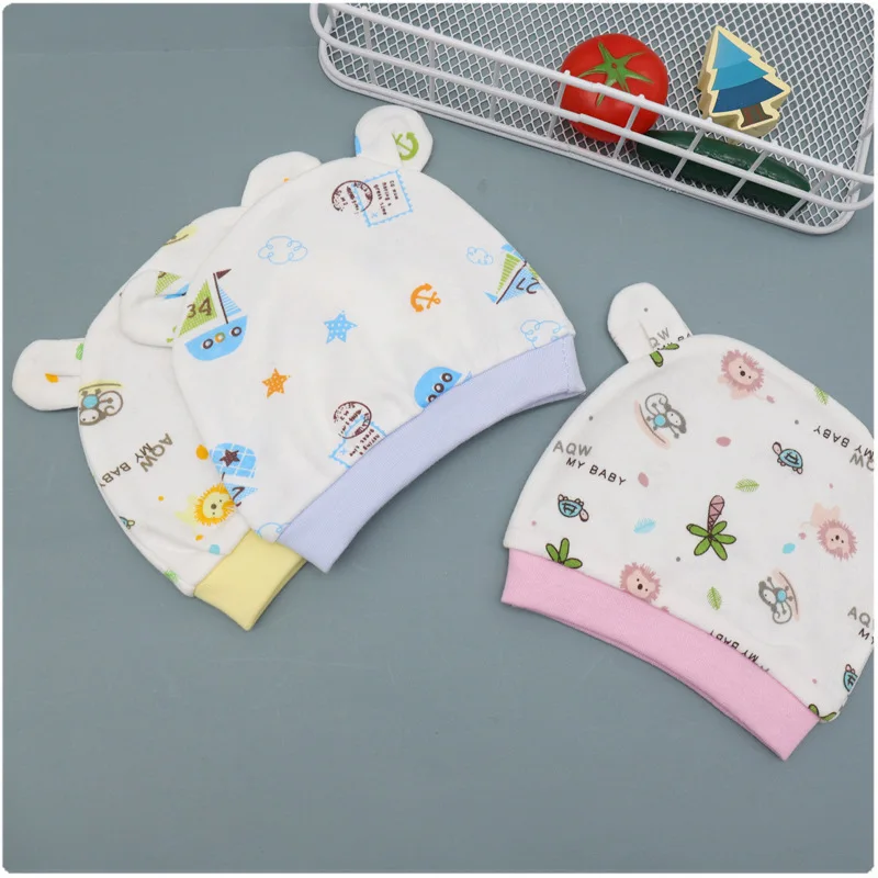Newborn 100% Cotton Hats Soft Cartoon Ear Caps for Cute Infant Babies Eslatic Beanies Hats Accessories Autumn 0-3 Months
Newborn 100% Cotton Hats Soft Cartoon Ear Caps for Cute Infant Babies Eslatic Beanies Hats Accessories Autumn 0-3 Months