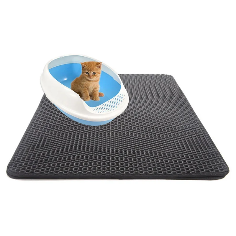 EVA Pet Cat Litter Mat Double Layer Honeycomb Waterproof Urineproof Washable Litter Trapping Mat Litter Boxes Pet Supplies
EVA Pet Cat Litter Mat Double Layer Honeycomb Waterproof Urineproof Washable Litter Trapping Mat Litter Boxes Pet Supplies