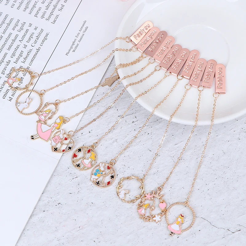 1PC Creative Gifts Stationery Cute Rabbit Bookmarks Kawaii Pendant Book Markers Metal Bookmarks For Books School Office Supplies
1PC Creative Gifts Stationery Cute Rabbit Bookmarks Kawaii Pendant Book Markers Metal Bookmarks For Books School Office Supplies