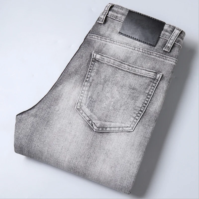 Men's Jeans Luxury Designer Cotton Denim Pants Male Casual Mid Waist Straight Slim Fit Jean Streetwear
Men's Jeans Luxury Designer Cotton Denim Pants Male Casual Mid Waist Straight Slim Fit Jean Streetwear