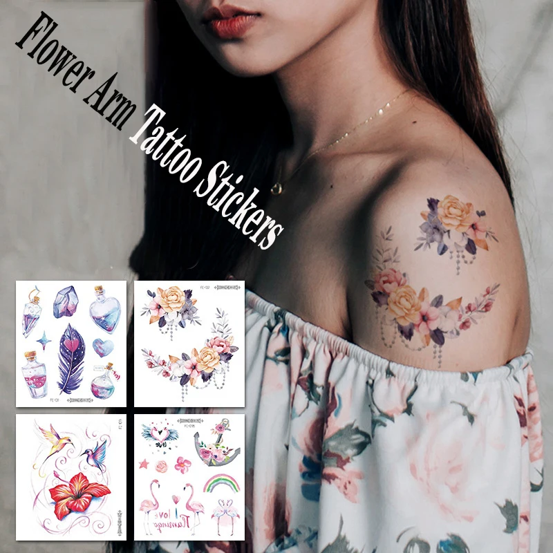 Tattoo Sticker Paper Women Temporary Tattoo New Style Sexy Flower Tattoo Sticker Arm Tattoo Fake Tattoo Small Tattoo
Tattoo Sticker Paper Women Temporary Tattoo New Style Sexy Flower Tattoo Sticker Arm Tattoo Fake Tattoo Small Tattoo