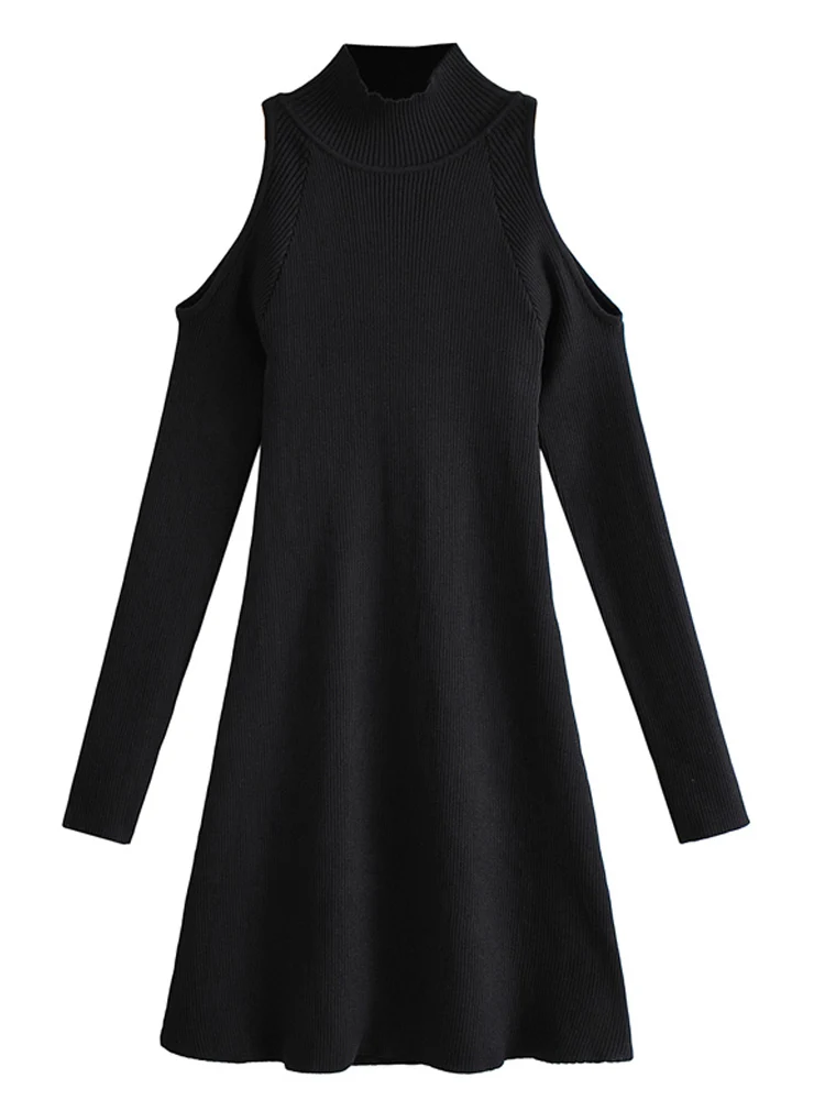 Women 2021 fashion stretchy slim cut-out knit dress vintage high neck long sleeve female dresses vestidos
Women 2021 fashion stretchy slim cut-out knit dress vintage high neck long sleeve female dresses vestidos