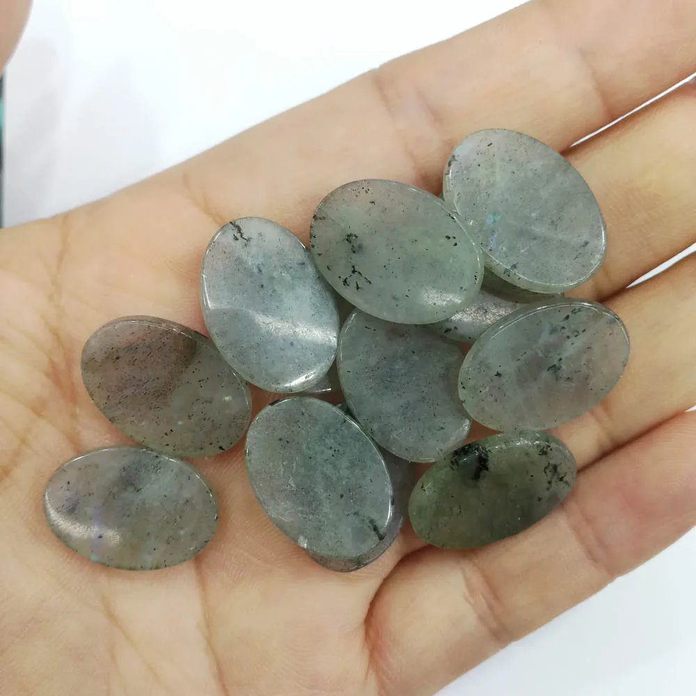 13x18mm Double Plane CAB Cabochon Natural spectrolite stone beads Flatback no hole For DIY Earring Ring Jewelry Making 24pcs
13x18mm Double Plane CAB Cabochon Natural spectrolite stone beads Flatback no hole For DIY Earring Ring Jewelry Making 24pcs