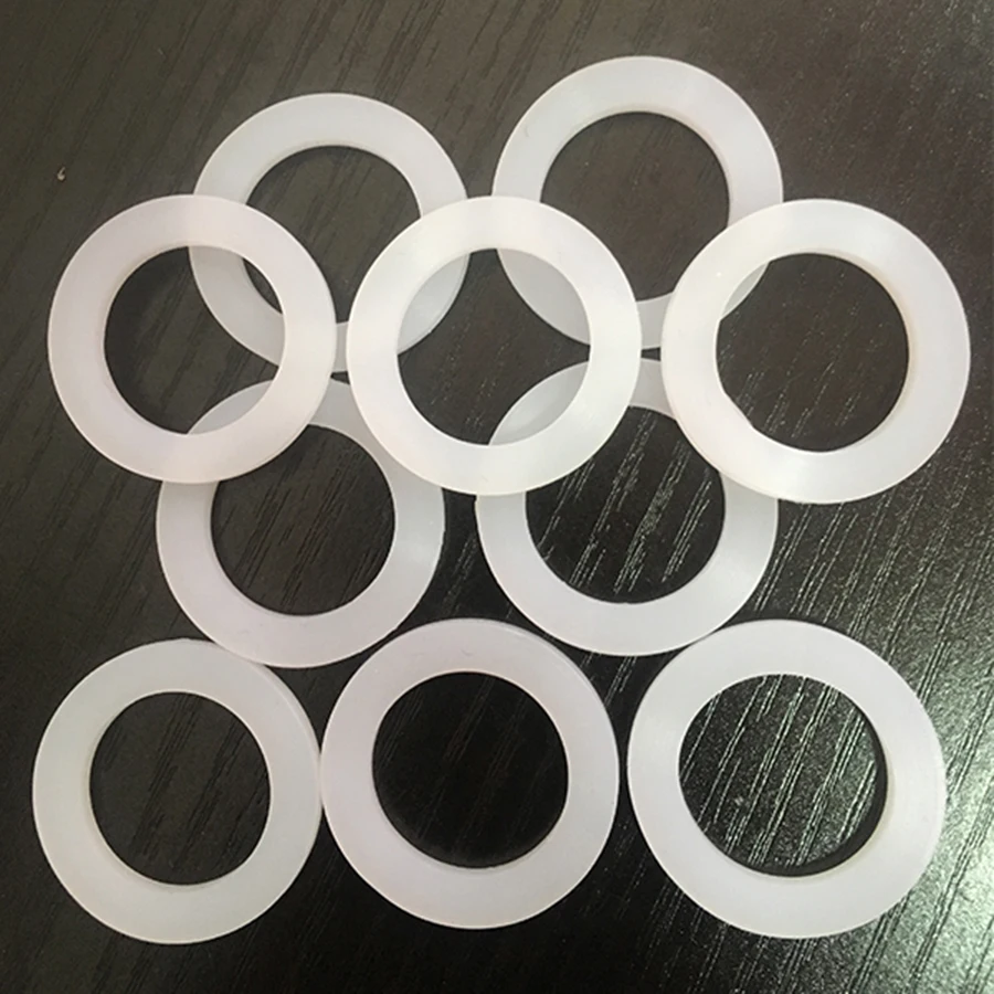 10 PCS DN40 DN50 Silicone Gasket Flat Sealing Washer Spacer For 1-1/2" 2" BSP NPT Fitting
10 PCS DN40 DN50 Silicone Gasket Flat Sealing Washer Spacer For 1-1/2" 2" BSP NPT Fitting