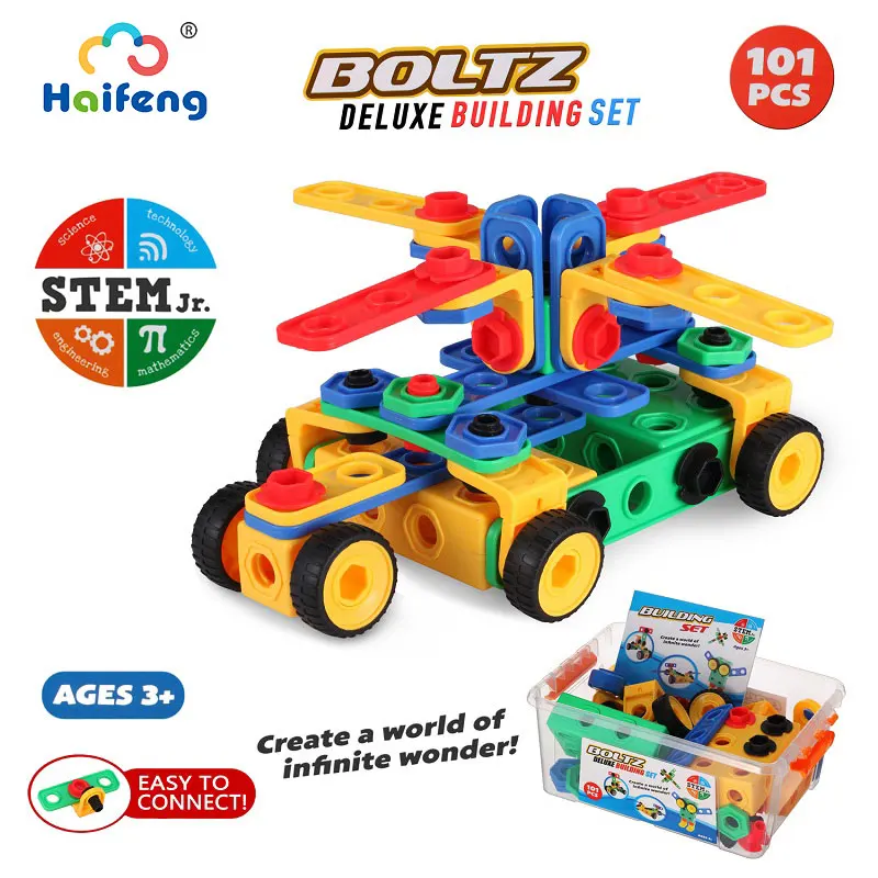 101 Piece Creative Games Fun Activity STEM Toys Kit Educational Construction Engineering Building Blocks Learning Set Best Toys
101 Piece Creative Games Fun Activity STEM Toys Kit Educational Construction Engineering Building Blocks Learning Set Best Toys