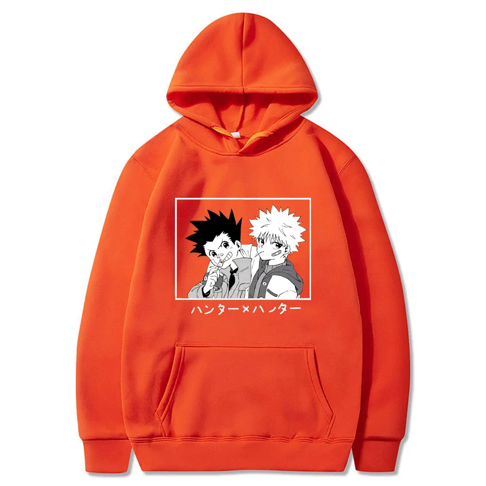 Hunter X Hunter Harajuku Hisoka Killua Sweatshirt Anime Hoodie Man Hoodies Men Clothing Pink Streetwear Autumn Clothes Women
Hunter X Hunter Harajuku Hisoka Killua Sweatshirt Anime Hoodie Man Hoodies Men Clothing Pink Streetwear Autumn Clothes Women