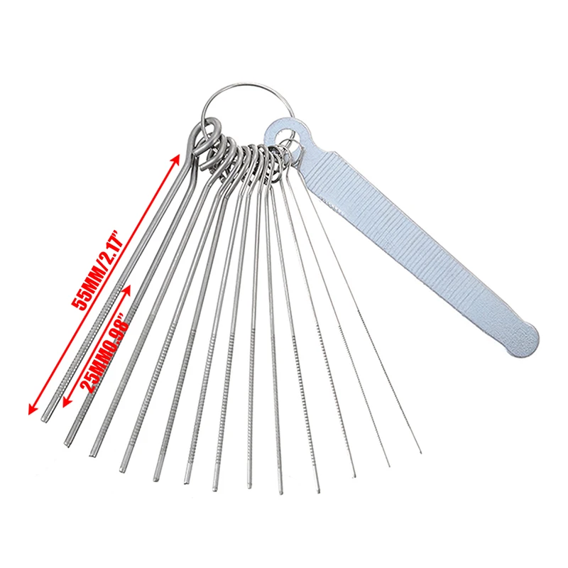 13 String Sizes Saw Rods DIY Guitar Repair Tool Guitar Nut Slotting File Saw Rods Slot Filing Set
13 String Sizes Saw Rods DIY Guitar Repair Tool Guitar Nut Slotting File Saw Rods Slot Filing Set
