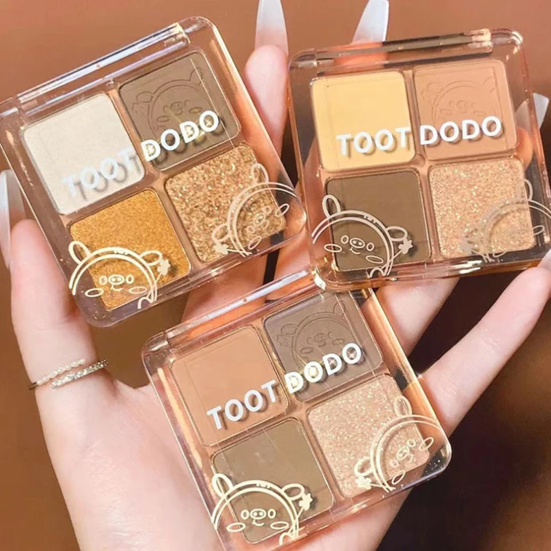 4 Colors Shimmer Matte Eyeshadow Pallete Glitter Eyeshadow Long Lasting Waterproof Eye Pigments Shine Eye Shadows Makeup Pallete
4 Colors Shimmer Matte Eyeshadow Pallete Glitter Eyeshadow Long Lasting Waterproof Eye Pigments Shine Eye Shadows Makeup Pallete