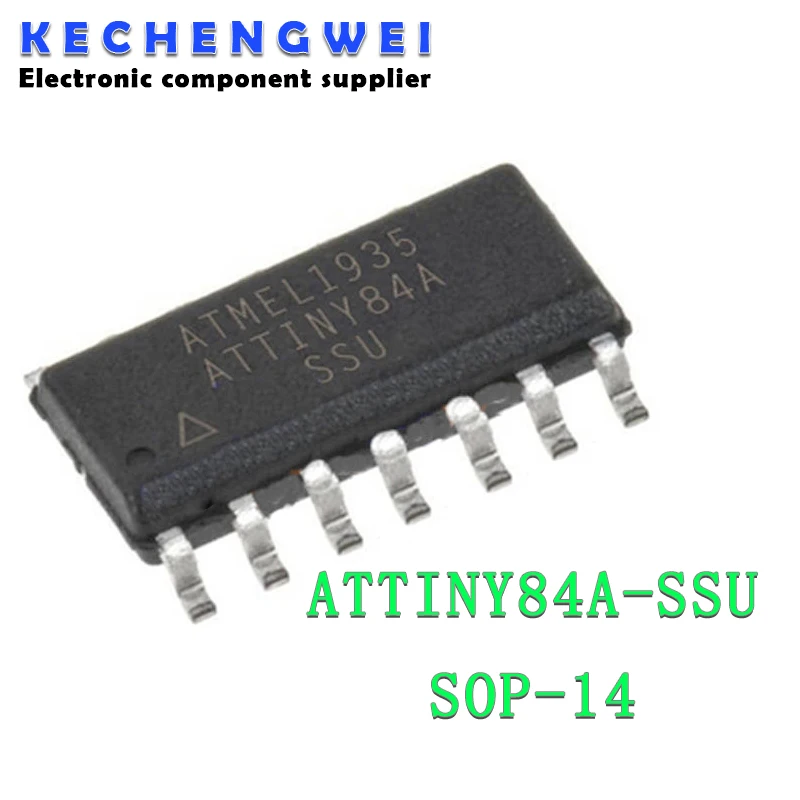 Флэш-память 2 шт., флэш-память 14, флэш-память 84A-SSU SOP ATTINY84A ATTINY84 SOP-14 IC
Флэш-память 2 шт., флэш-память 14, флэш-память 84A-SSU SOP ATTINY84A ATTINY84 SOP-14 IC