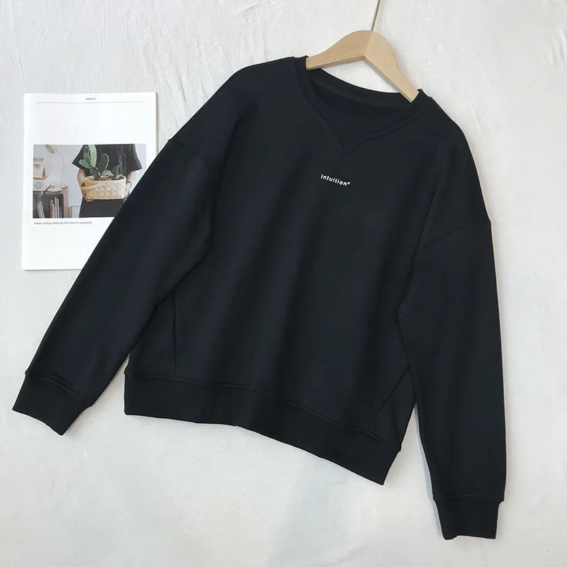 Hoodie Age-reducing Women Wild Letter Short Hoodie Women Loose Casual Fashionable Round Neck Tops 2021 Autumn New
Hoodie Age-reducing Women Wild Letter Short Hoodie Women Loose Casual Fashionable Round Neck Tops 2021 Autumn New