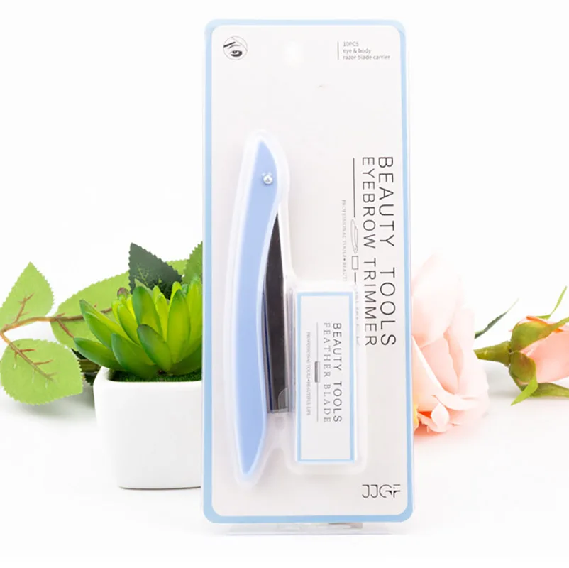 Stainless Steel Eyebrow Trimmer Durable Safety Face Shaver Clean Blade Hair Shaver Eyebrow Trimmer Makeup Tool Accessories 1PCS
Stainless Steel Eyebrow Trimmer Durable Safety Face Shaver Clean Blade Hair Shaver Eyebrow Trimmer Makeup Tool Accessories 1PCS