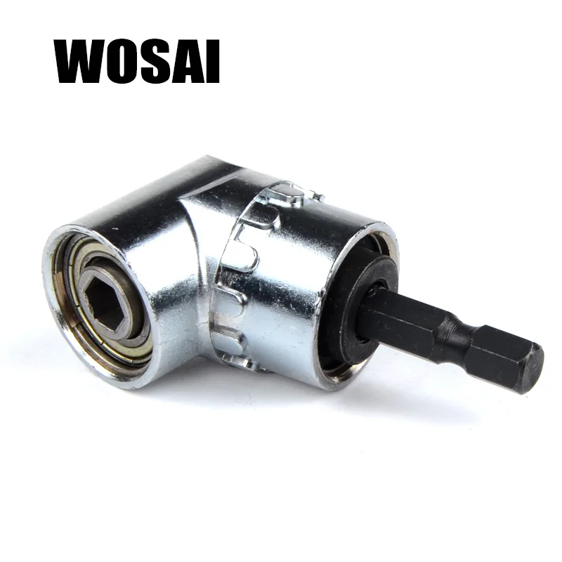 WOSAI 1/4 Магнитный соединитель 105 градусов регулируемый угол сверла отвертка с