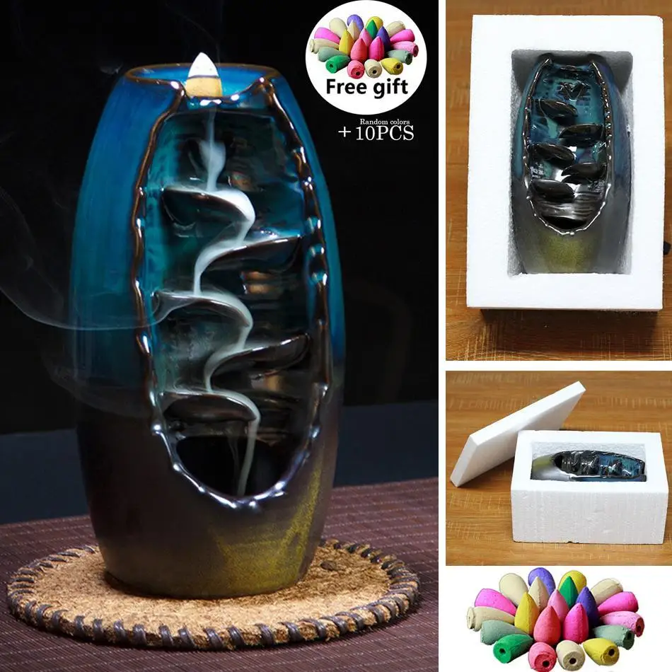 Many Kinds Of Fragrance Backflow Incense Cones 20pcs Cones Big Capacity Box For Waterfall Incense Burner Censer Smell Removing 
Many Kinds Of Fragrance Backflow Incense Cones 20pcs Cones Big Capacity Box For Waterfall Incense Burner Censer Smell Removing