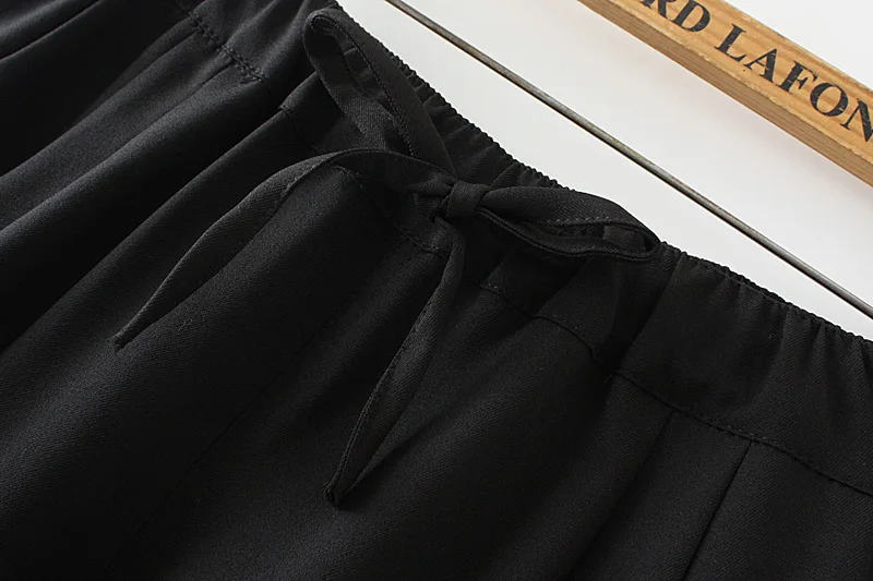 Plus Size Women's Black Navy Blue Elastic Waist Slim Pants Casual Solid Elegant OL Trousers
Plus Size Women's Black Navy Blue Elastic Waist Slim Pants Casual Solid Elegant OL Trousers