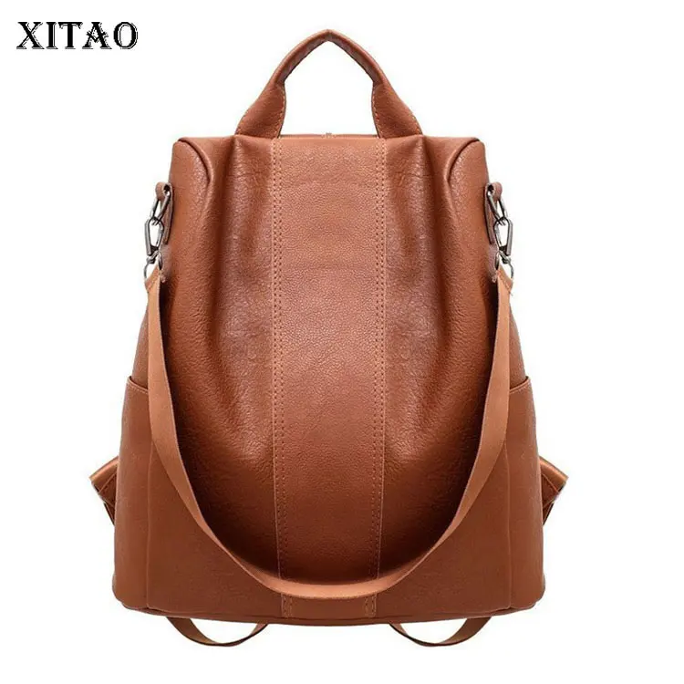 XITAO Large Capacity School Bag Versatile and Fashionable Zipper Soft Side PU Casual Soft Leather 2021 Minority JL0113
XITAO Large Capacity School Bag Versatile and Fashionable Zipper Soft Side PU Casual Soft Leather 2021 Minority JL0113