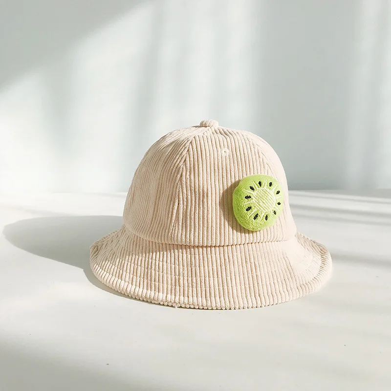 2020 Spring Summer Children Bucket Hat Korean Corduroy Boys Girls Cute Three-dimensional Fruit Hat Fisherman Hat Basin Hat
2020 Spring Summer Children Bucket Hat Korean Corduroy Boys Girls Cute Three-dimensional Fruit Hat Fisherman Hat Basin Hat
