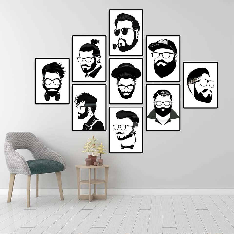 Fashion Cool Man Posters and Prints Wall Art Frameless Canvas Painting Black and White Pictures Living Room Home Decoration
Fashion Cool Man Posters and Prints Wall Art Frameless Canvas Painting Black and White Pictures Living Room Home Decoration