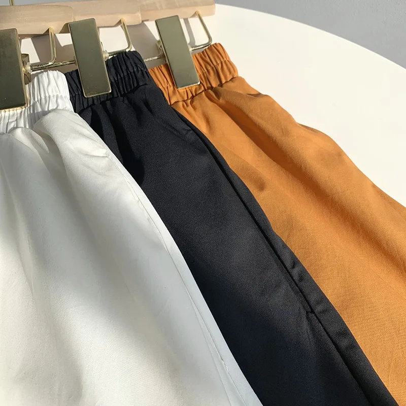 2021 Summer Skirt Female Slim Waist Solid Color Korean Style High Waist Pleated A-line Mujer Faldas Simple Elegant Loose Skirts
2021 Summer Skirt Female Slim Waist Solid Color Korean Style High Waist Pleated A-line Mujer Faldas Simple Elegant Loose Skirts