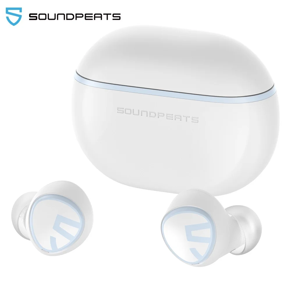 Беспроводные миниатюрные наушники SoundPEATS с Bluetooth 5,2, TWS наушники-вкладыши с речевым ИИ шумоподавлением для звонков, сенсорным управлением, IPX5
Беспроводные миниатюрные наушники SoundPEATS с Bluetooth 5,2, TWS наушники-вкладыши с речевым ИИ шумоподавлением для звонков, сенсорным управлением, IPX5