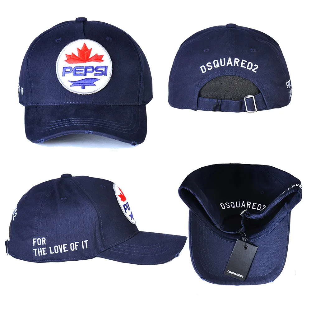 DSQ Cap Baseball Caps Letters Brand High Quality Cap 100% cotton Men Women Customer Design Adjustable Hat ICON blue Baseball Cap
DSQ Cap Baseball Caps Letters Brand High Quality Cap 100% cotton Men Women Customer Design Adjustable Hat ICON blue Baseball Cap