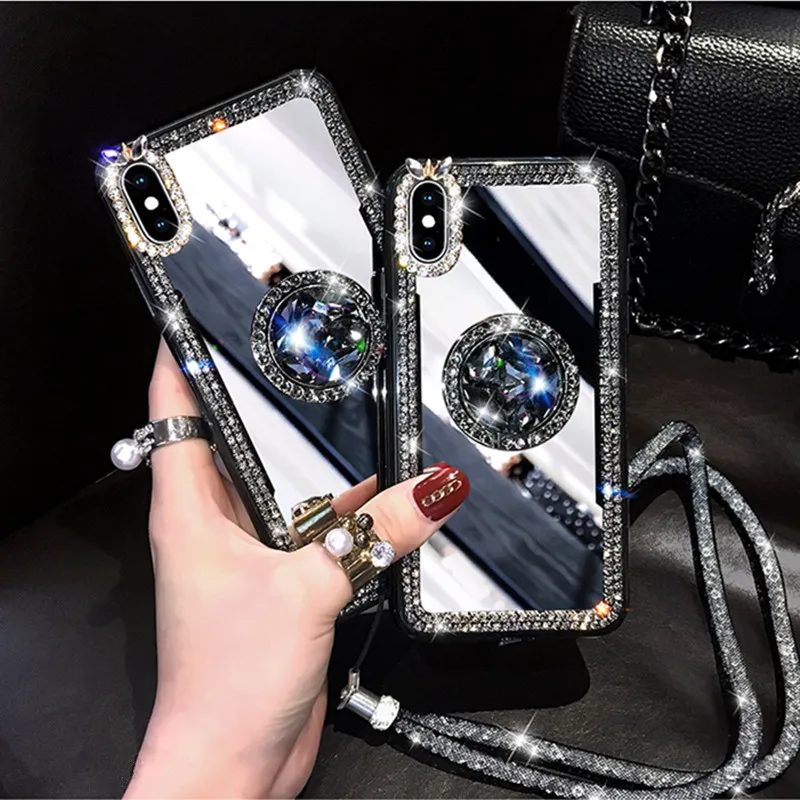 Mirror Rhinestone Makeup Female Case For OPPO A9 A5 2020 A72 A32 A53 R17 Pro R15 R11 R11S R9 R9s A5 A3 A3S A7 A7X F9 Soft Shell
Mirror Rhinestone Makeup Female Case For OPPO A9 A5 2020 A72 A32 A53 R17 Pro R15 R11 R11S R9 R9s A5 A3 A3S A7 A7X F9 Soft Shell