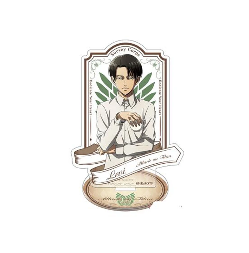 Attack On Titan Anime Eren Jaeger MikasaAckerman Stand Figure Model Plate Acrylic Double Sided Desk Decor Ornaments Xmas Gifts
Attack On Titan Anime Eren Jaeger MikasaAckerman Stand Figure Model Plate Acrylic Double Sided Desk Decor Ornaments Xmas Gifts