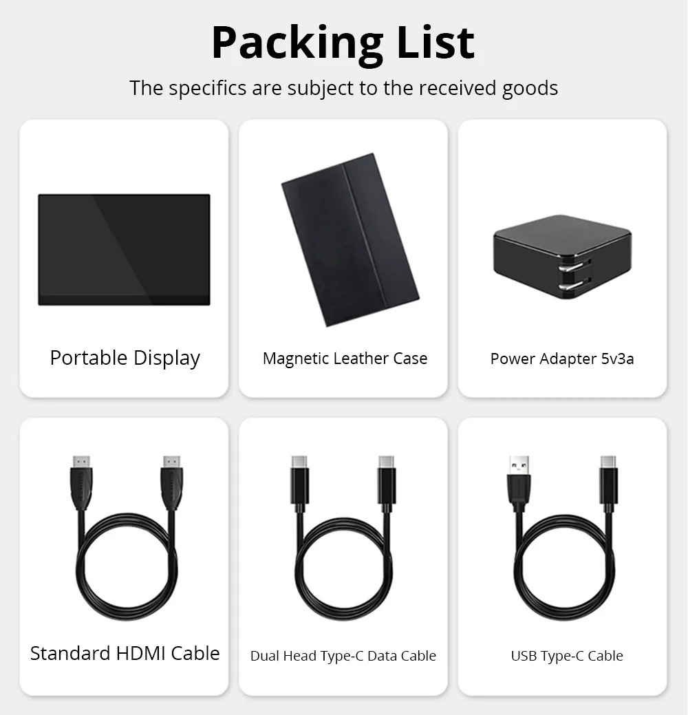 WEICHENSI BM1 Switch Portable Gaming Monitor 15.6 Inch IPS Touch Screen HDR 1920*1080 Full Metal Body Dual Type-C HDMIcompatible
WEICHENSI BM1 Switch Portable Gaming Monitor 15.6 Inch IPS Touch Screen HDR 1920*1080 Full Metal Body Dual Type-C HDMIcompatible