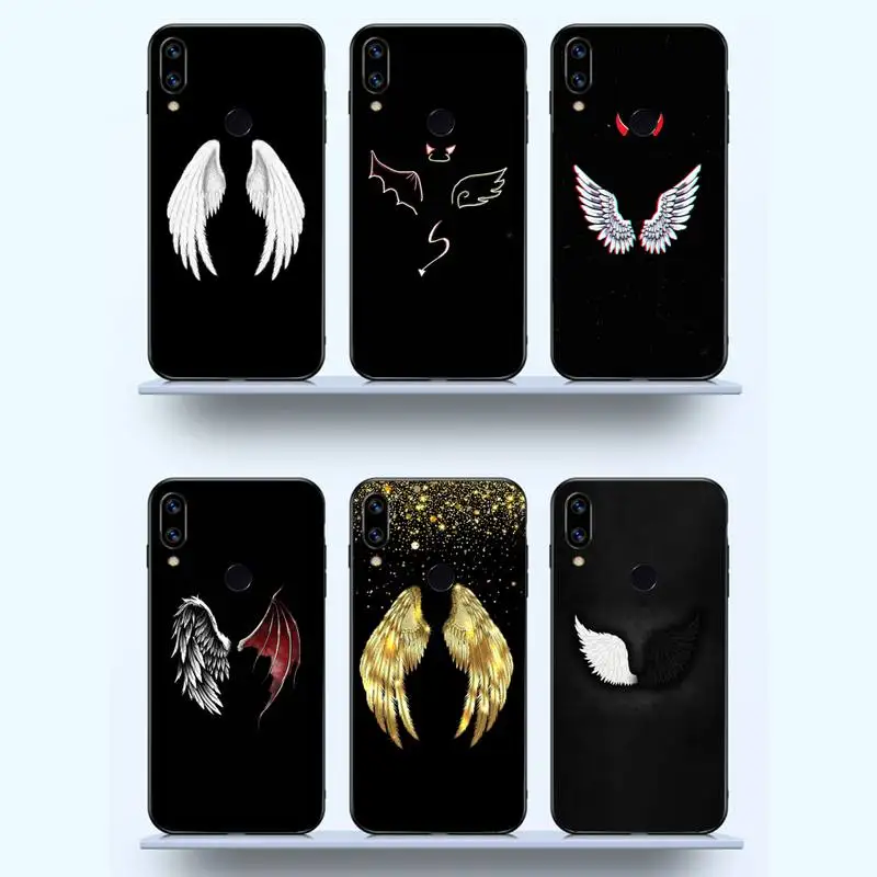 Angel wings demon wings wing Phone Case For Xiaomi Redmi note 7 8 9 11 t s 10 A pro lite funda shell coque cover
Angel wings demon wings wing Phone Case For Xiaomi Redmi note 7 8 9 11 t s 10 A pro lite funda shell coque cover