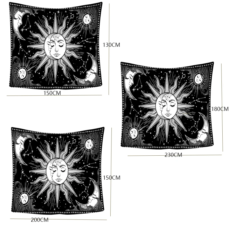 Witchcraft Supplies Sun Moon Wall Tapestry Home Room Decor Astrology Trippy Altar Tarot Tapestry Hanging Decoration Mural Tapiz
Witchcraft Supplies Sun Moon Wall Tapestry Home Room Decor Astrology Trippy Altar Tarot Tapestry Hanging Decoration Mural Tapiz
