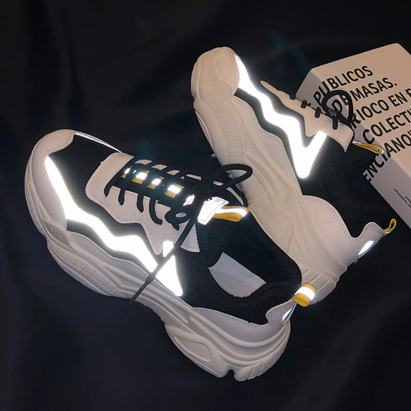 Reflective Men Casual Shoes 2020 Men Casual Sneaker Lace Up Men Shoes True Sneakers Trend Shoes Adult Trainers Chaussure Homme
Reflective Men Casual Shoes 2020 Men Casual Sneaker Lace Up Men Shoes True Sneakers Trend Shoes Adult Trainers Chaussure Homme