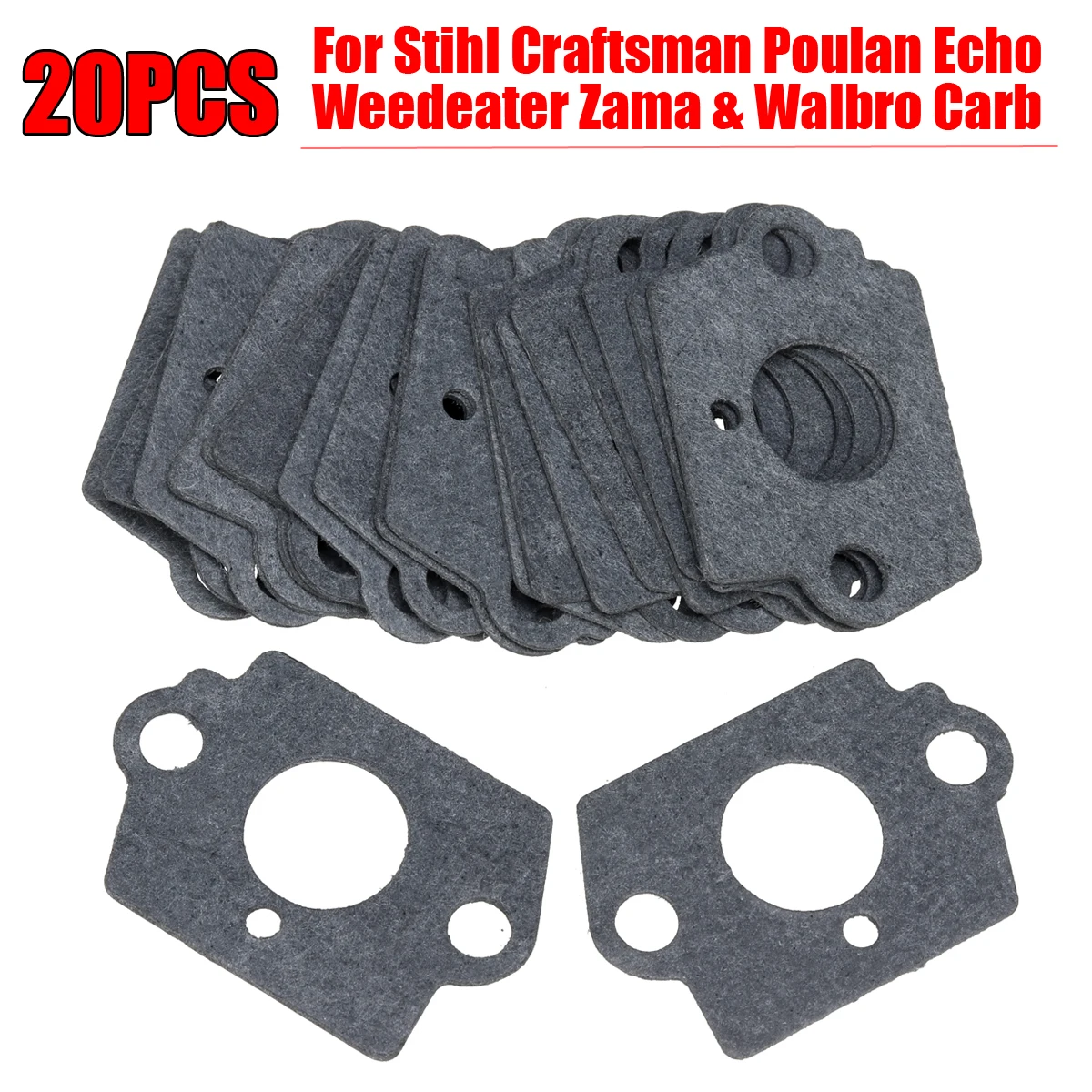 Echo Zama Walbro Stihl Craftsman Poulan 20 Carbon Rod Rebuild Kit for Carbohydrate Gasket
Echo Zama Walbro Stihl Craftsman Poulan 20 Carbon Rod Rebuild Kit for Carbohydrate Gasket