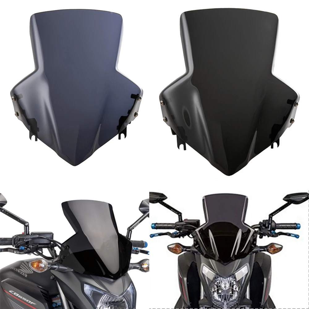 Motorcycle Smoke Windscreen Windshield Viser VIsor For HONDA CB650F 2014 2015 2016 2017 2018 2019 Double Bubble 14-19
Motorcycle Smoke Windscreen Windshield Viser VIsor For HONDA CB650F 2014 2015 2016 2017 2018 2019 Double Bubble 14-19